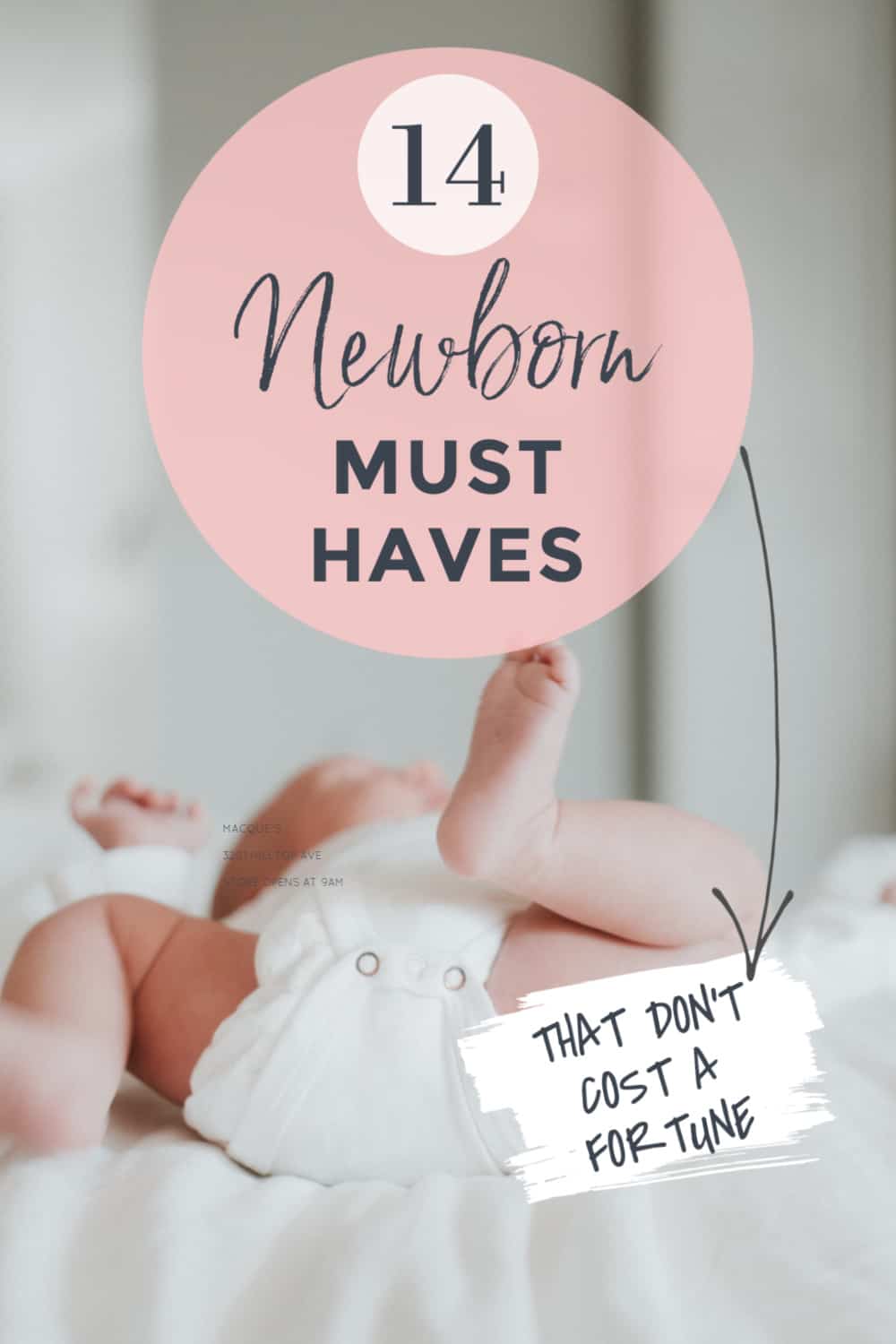 14 Essentials for Newborn to 6 Months