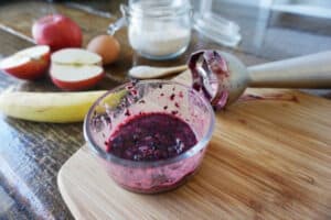 Blueberry for Baby Pancakes